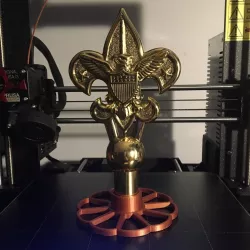 Scout Flag Top Banner Holder
