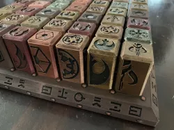 SEVEN STONES - A StarWars Boardgame