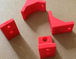 Simple 32mm mounting brackets with jig