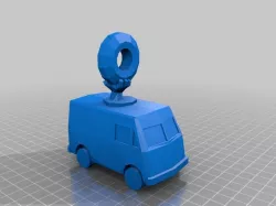 Simpsons Donut Van