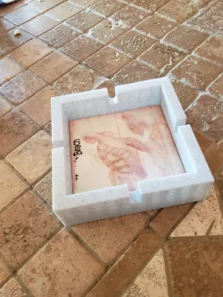 Square ashtray
