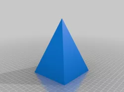 square based pyramid
