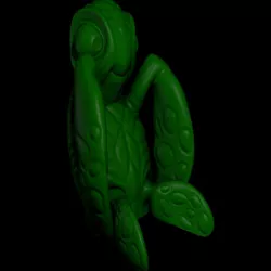 Squirt Turtle (Easy print no support)