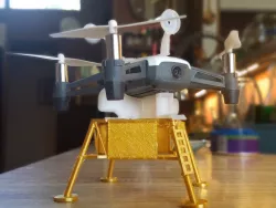 Tello Drone LEM  (Lunar Excursion Module) 
