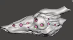 Velociraptor Resonating Chamber Ocarina