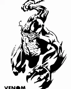 Venom stencil 2