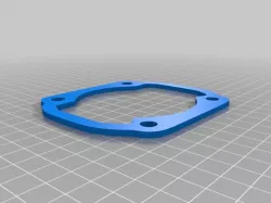 Yamha RD350 Base Gasket Stencil