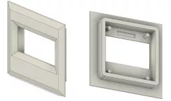 0.96" OLED Display Bezel