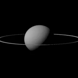 10199 Chariklo shape scaled one in four million