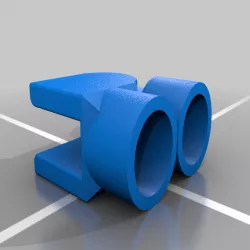3/4 Inch PVC Pipe Hinge - 180° rotation