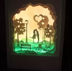 3d picture night light