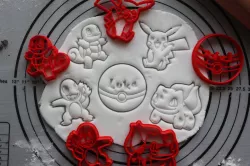 5 cookie cutters POKEMON - Classique