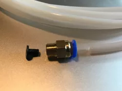 6mm to 4mm PTFE tubing adapter 