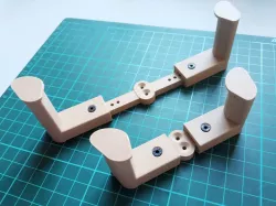 Adjustable Length Quad Drone Hanger