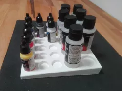 Airbrush Farbenhalterung