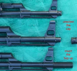 AK47 Gel Blaster Hop Up