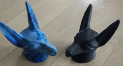 Anubis Head 3D Scan