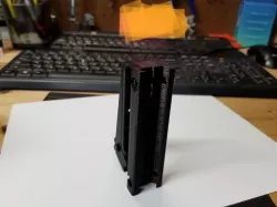 AR carry handle for 12oz can size coozie