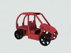basic red car