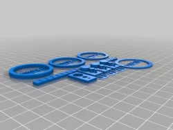 Bore and pin fitting test objects