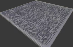 Borg Cube Diorama