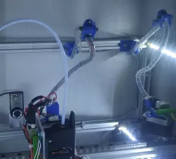 Cable Dangler - suspension for cables in motion