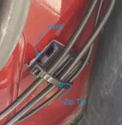 Cable Tie Adhesive Clip