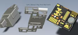 Carlz Johnny 5 Big Print Bed Parts