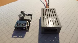 Case for: USB DC-DC Buck Converter Charging Step Down Board Circuit Module Fast Quick Charger