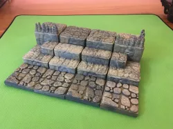 Cavern Flat Steps /Ascends 2x2 (Openforge 2.0 compatible)
