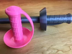 Collapsing Pirate Sword (Print in Place)