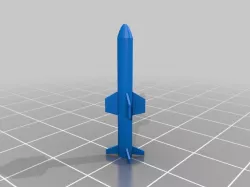 Copy of 1/144 scale AGM-84 Harpoon Anti-ship Missile