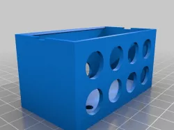 CR-10 Cable extension box - double row remix