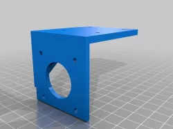 CR10 / CR10S 90° Extruder mount (under plate)