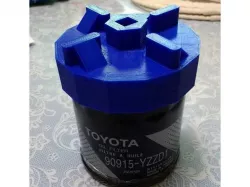 Customizable 14-flute Oil Filter Wrench