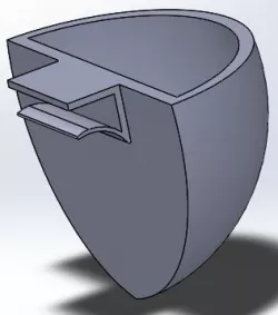 Desk plant holder clip
