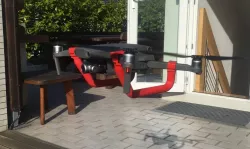 DJI Mavic 2 zoom hand catch landing for boat use