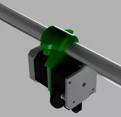 E3D Titan Extruder Mount for Piper 2 3d printer