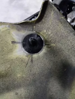 Fairing mounting point to radiator guard for BMW F650GS 