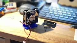 Fan holder for Anycubic Predator