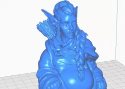 Female Elf Archer Buddha (Mythology Collection)