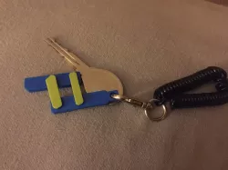 Fidget Hinge Keychain (easy to print)