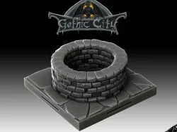 Gothic City Well (JOIN our PATREONs)