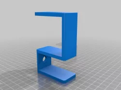 Headphone Hook Folding Table