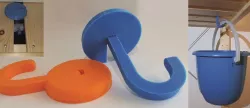 Hinged hook