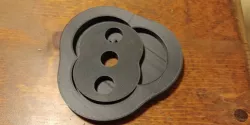 Inverse Wankel gadget