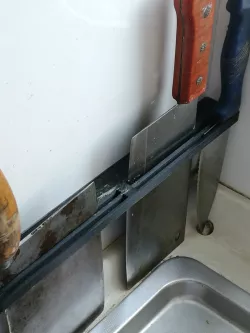 kitchen knife rack