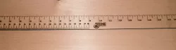 Laser cut Center-finding Ruler