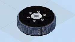 Lightweight 4in Diameter Traction Wheel