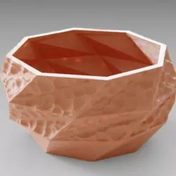 Low poly planter